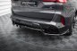 Preview: Maxton Mittlerer Cup Diffusor Heck Ansatz BMW X5 M F95 Facelift schwarz Hochglanz BM-X5M-F95F-RD1G+RD2-G