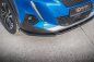 Preview: Maxton Front Ansatz V.2 für Peugeot 2008 Mk2 schwarz Hochglanz PE-2008-2-FD2-G