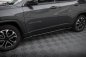Preview: Maxton Seitenschweller Ansatz Jeep Compass Limited Mk2 Facelift schwarz Hochglanz JE-CO-2-SD1-G