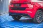 Preview: Maxton Diffusor Heck Ansatz für Skoda Kamiq schwarz Hochglanz SK-KM-1-RS1-G