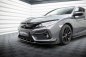 Preview: Maxton Front Ansatz +Flaps für Honda Civic Sport Mk 10 HO-CI-10-SPORT-FD1G+FSF1B
