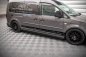 Preview: Maxton Seitenschweller Ansatz für Volkswagen Caddy Long Mk3 Facelift schwarz Hochglanz VW-CA-3F-L-SD1-G