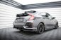 Preview: Maxton Mittlerer Diffusor Heck Ansatz DTM Look für + Flaps Honda Civic Sport Mk 10 Facelift HO-CI-10-SPORT-RSD1G+RD1G+RSF1B