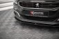 Preview: Maxton Front Ansatz V.2 für Peugeot 508 GT Mk1 Facelift schwarz Hochglanz PE-508-1F-GT-FD2-G