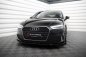 Preview: Maxton Front Ansatz V.1 Audi A3 Sportback 8V Facelift schwarz Hochglanz AU-A3-3F-SB-FD1-G
