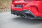 Preview: Maxton Mittlerer Diffusor Heck Ansatz DTM Look für BMW 8 Coupe M-Paket G15 schwarz Hochglanz BM-M850-G15-RD1G+RD2-G