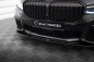 Preview: Maxton Front Ansatz V.4 BMW 7 M-Paket G11 / G12 Facelift schwarz Hochglanz BM-7-11F-MPACK-FD4-G