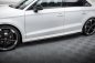 Preview: Maxton Seitenschweller Ansatz V.2 Audi RS3 Limousine 8V Facelift schwarz Hochglanz AU-RS3-8VF-S-SD2-G