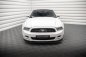 Preview: Maxton Front Ansatz für Ford Mustang Mk5 Facelift schwarz Hochglanz FO-MU-5-FD1-G