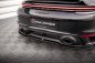 Preview: Maxton Mittlerer Diffusor Heck Ansatz DTM Look für Porsche 911 Turbo S 992 schwarz Hochglanz PO-911-992-TURBO-S-RD1G+RD2-G
