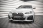 Preview: Maxton Front Ansatz V.3 für BMW 4er / i4 Gran Coupe M-Paket G26 schwarz Hochglanz BM-4-G26-MPACK-GC-FD3-G