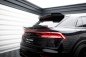 Preview: Maxton Unterer HeckSpoiler CAP Abrisskante 3D Audi Q8 / RSQ8 / SQ8 / Q8 S-Line Mk1 schwarz Hochglanz AU-RSQ8-1-CAP4-G