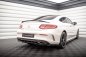 Preview: Maxton Mittlerer Diffusor Heck Ansatz DTM Look für Mercedes-Benz C Coupe AMG-Line C205 Facelift schwarz Hochglanz ME-C-205F-AMGLINE-C-RD1G+RD2-G