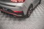 Preview: Maxton Street Pro Heck Ansatz Flaps Diffusor für Hyundai I30 N Hatchback Mk3 Facelift HYI303FNCNC-RSD1BRB