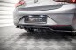 Preview: Maxton Mittlerer Diffusor Heck Ansatz DTM Look für Opel Insignia Mk2 schwarz Hochglanz OP-IS-B-RSD1G+RD1-G
