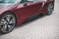 Preview: Maxton Seitenschweller Ansatz für BMW i8 schwarz Hochglanz BM-I8-1-SD1-G