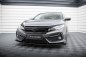 Preview: Maxton Street Pro Front Ansatz für für Honda Civic Sport Mk 10 HOCI10SPORTCNC-FD1B