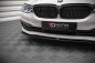 Preview: Maxton Front Ansatz V.1 für BMW 5er G30 schwarz Hochglanz BM-5-G30-FD1-G