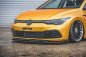 Preview: Maxton Front Ansatz V.2 für VW Golf 8  schwarz Hochglanz VW-GO-8-FD2G+FD2R-G