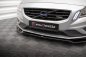 Preview: Maxton Front Ansatz V.2 für Volvo S60 R-Design Mk2 schwarz Hochglanz VO-S60-2-RDESIGN-FD2-G