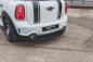 Preview: Maxton Mittlerer Diffusor Heck Ansatz für Mini Countryman Mk1 JCW schwarz Hochglanz MC-CO-S-1-RD1-G
