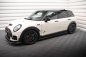 Preview: Maxton Seitenschweller Ansatz für Mini Cooper Clubman John Cooper Works F54 Facelift schwarz Hochglanz MC-CM-2F-JCW-SD1-G