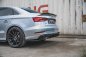 Preview: Maxton Diffusor Heck Ansatz für Audi S3 Limousine 8V Facelift schwarz Hochglanz AU-S3-3F-S-RS1-G
