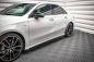 Preview: Maxton Seitenschweller Ansatz für V.2 für  Mercedes A35 AMG / AMG-Line W177  schwarz Hochglanz ME-A-177-AMGLINE-SD1-G