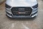 Preview: Maxton Front Ansatz V.3 für Audi S3 / A3 S-Line 8V FL Limousine schwarz Hochglanz AU-S3-3F-FD3-G