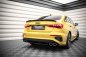 Preview: Maxton Heck Ansatz Flaps Diffusor für Audi S3 Limousine 8Y schwarz Hochglanz AU-S3-8Y-S-RSD1-G