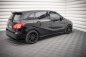 Preview: Maxton Seitenschweller Ansatz für Mercedes-Benz B W246 Facelift schwarz Hochglanz ME-B-246F-SD1-G