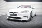 Preview: Maxton Front Ansatz V.2 Tesla Model S Plaid Mk1 Facelift schwarz Hochglanz TE-MODELS-1F2-PL-FD2-G