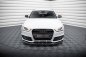 Preview: Maxton Front Ansatz V.1 Audi A4 Competition B8 Facelift schwarz Hochglanz AU-A4-B8F-COMP-FD1-G