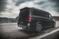 Preview: Maxton Diffusor Heck Ansatz für Mercedes-Benz V-Klasse AMG-Line W447 Facelift schwarz Hochglanz ME-V-447F-AMGLINE-RS1-G