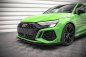 Preview: Maxton Front Flaps Audi RS3 8Y schwarz Hochglanz AURS38YCNC-FSF1-G