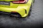 Preview: Maxton Heck Ansatz Flaps Diffusor V.1 für0 (heckansatz v.2) BMW 1er M-Paket / M135i F40 schwarz Hochglanz BM-1-40-M-RSD6-G