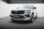 Preview: Maxton Front Ansatz V.2 Skoda Kodiaq RS Mk1 Facelift schwarz Hochglanz SK-KO-1F-RS-FD2-G