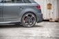Preview: Maxton Racing Heck Ansatz Flaps Diffusor +Flaps für Audi RS3 8V Sportback schwarz Hochglanz AURS38VCNC-RSD1BRB+RSF1-G