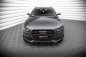 Preview: Maxton Front Ansatz V.3 Audi A4 S-Line / S4 B8 Facelift schwarz Hochglanz AU-A4-B8F-SLINE-FD1-G