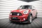 Preview: Maxton Front Ansatz Mini Cooper Countryman R60 Facelift schwarz Hochglanz MC-CO-1-FD1-G
