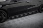 Preview: Maxton Seitenschweller Ansatz Mercedes-AMG A35 W177 Facelift schwarz Hochglanz ME-A-177F-35-SD1-G