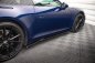 Preview: Maxton Seitenschweller Ansatz für V.1 für Porsche 911 Carrera Aero 992 schwarz Hochglanz PO-911-992-CA-AERO-SD1-G