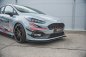 Preview: Maxton Racing Front Ansatz für passend für + Front Stoßstangen Racing Flaps passend für Ford Fiesta Mk8 ST / ST-Line schwarz Hochglanz FOFI8STCNC-FD1B+FSF1-G