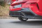 Preview: Maxton Mittlerer Diffusor Heck Ansatz DTM Look für BMW 8 Coupe M-Paket G15 schwarz Hochglanz BM-M850-G15-RD1G+RD2-G