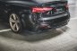 Preview: Maxton Mittlerer Diffusor Heck Ansatz für Audi RS5 F5 Facelift schwarz Hochglanz AU-RS5-2F-RD1-G