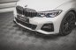Preview: Maxton Front Ansatz V.5 für BMW 3er G20 / G21 M-Paket schwarz Hochglanz BM-3-20-MPACK-FD5-G
