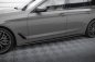 Preview: Maxton Seitenschweller Ansatz BMW 5er G30 / G31 Facelift schwarz Hochglanz BM-5-G31F-SD1-G