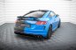 Preview: Maxton Heck Ansatz Flaps Diffusor Audi TT S 8S Facelift schwarz Hochglanz AU-TT-3-S-RSD1-G
