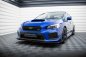 Preview: Maxton Street Pro Front Ansatz + Flaps Subaru WRX STI Mk1 Facelift schwarz Hochglanz SUIM4FWRXSTICNC-FD1B+FSF1-G