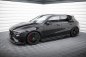 Preview: Maxton Seitenschweller Ansatz Mercedes-AMG A35 W177 Facelift schwarz Hochglanz ME-A-177F-35-SD1-G